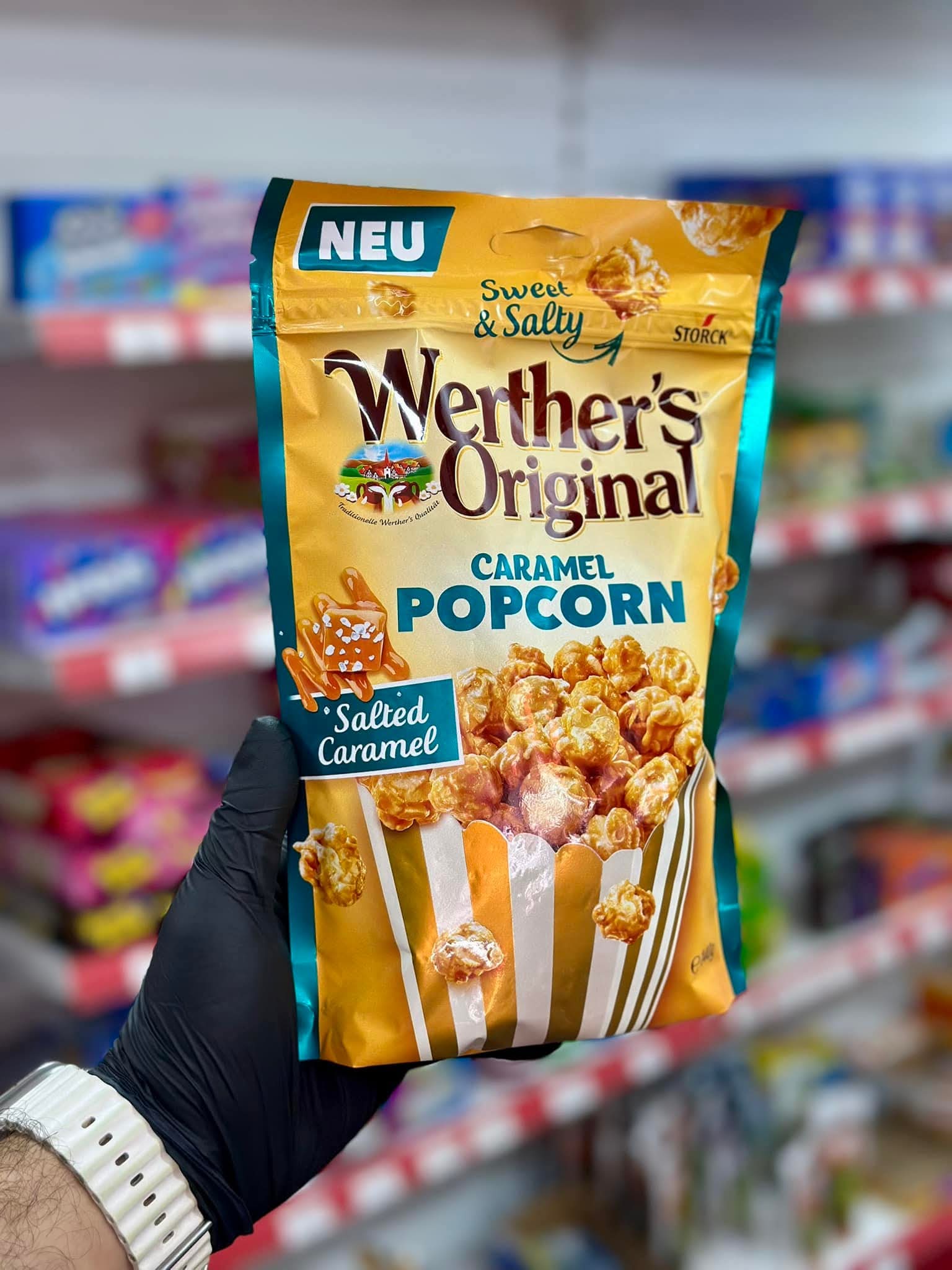 درة caramel coco popcorn
