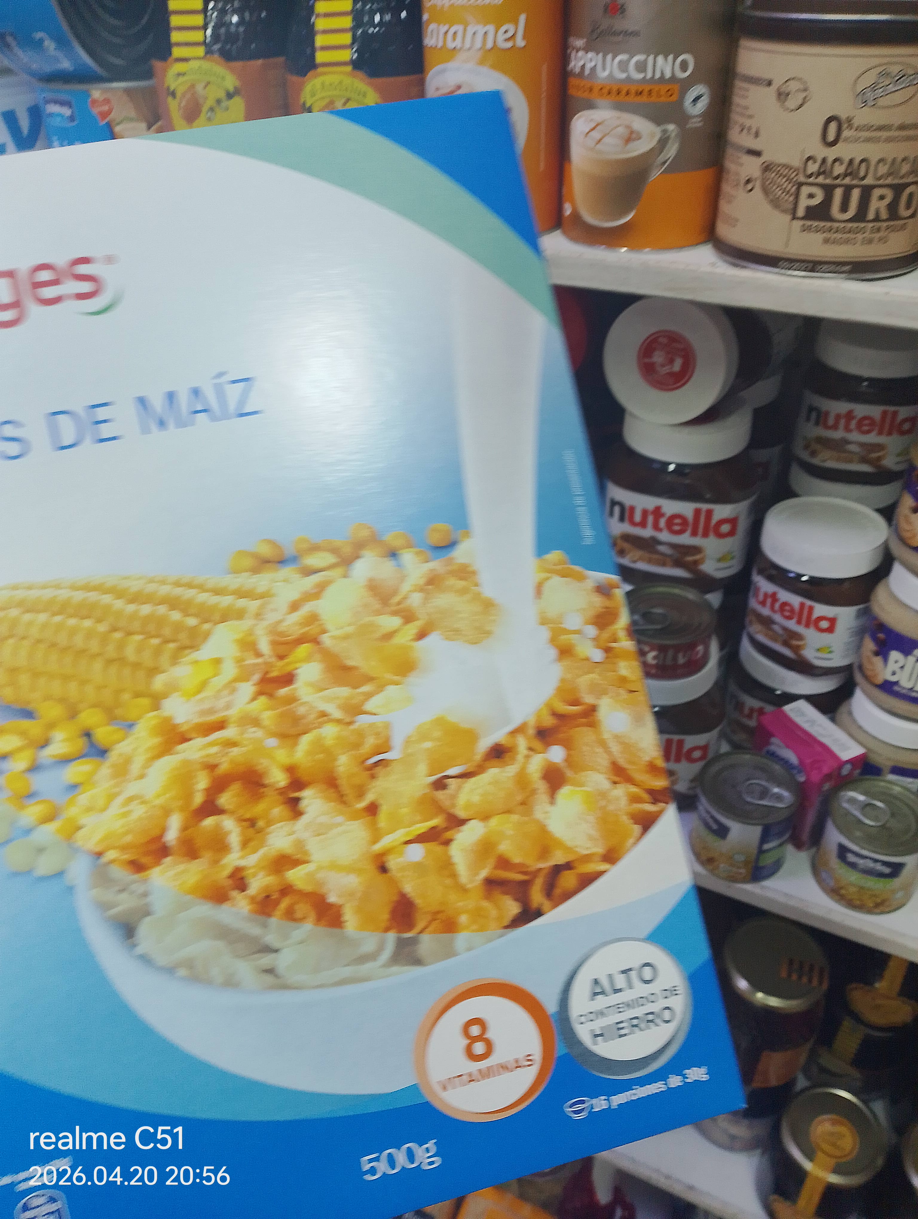 كونفلكس copos de maiz