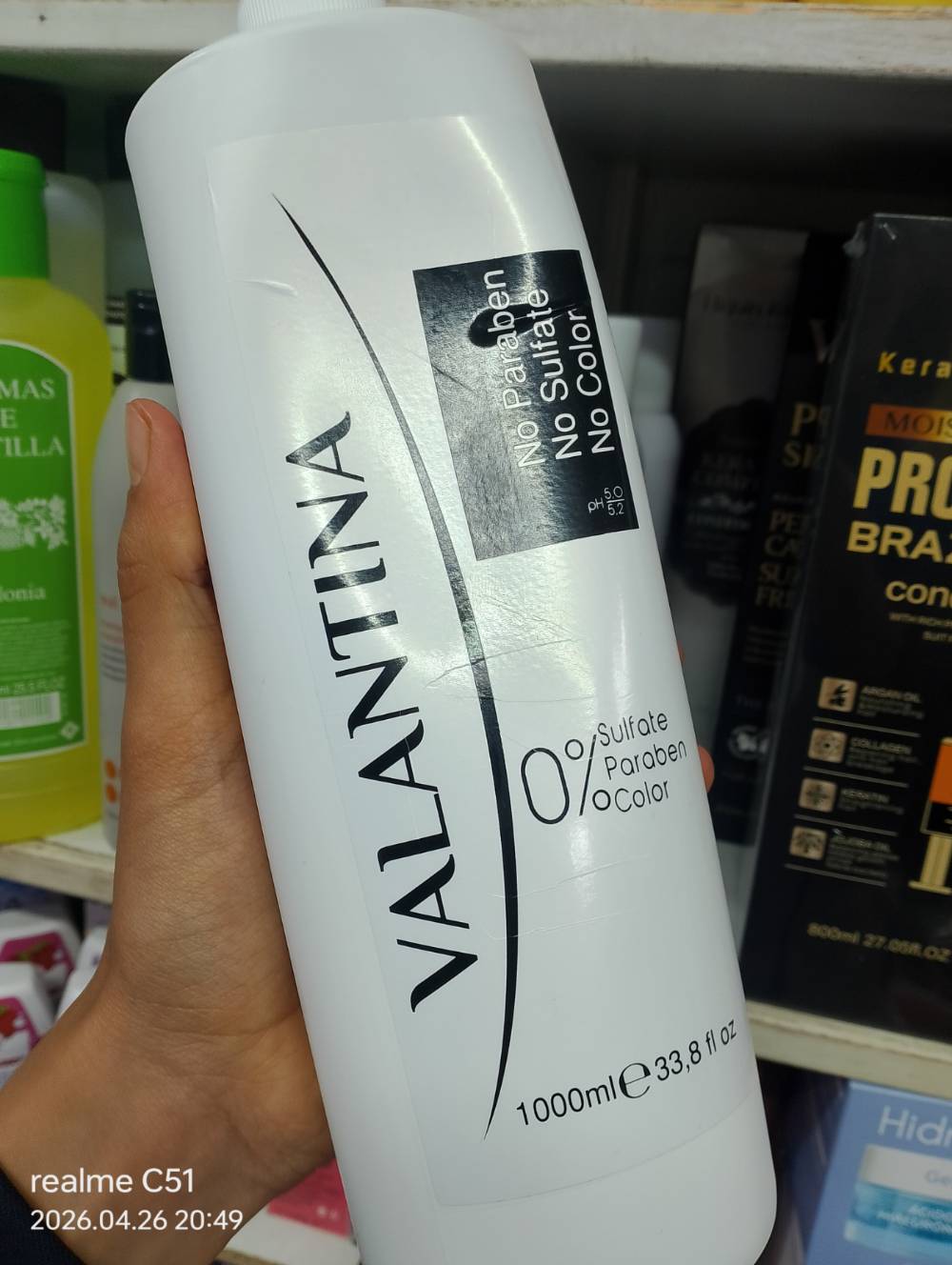 Shampoo valantina